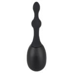 Анальний душ із медичного силікону Black Velvets Douche, чорний, Small