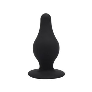 Анальний плаг Cheeky Love Dual Density Pleasure чорний, 7.2 х 3.4 см, розмір S