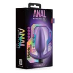 Анальний плаг із вібрацією Blush Anal Adventures Matrix фіолетовий