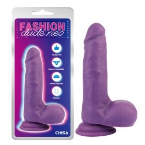 Фалоімітатор реалістичний Chisa Fashion Dude Neo Dual Density, фіолетовий