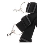 Фіксатори на ліжко з карабінами. чорні Bed Restraints Taboom