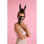 Маска Doberman MLA5 Candy Hero зі шкіри, ручна робота, чорна