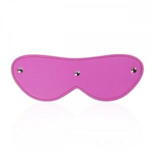 Маска із заплющеними очима Fetish Blindfold яскраво-рожева