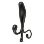 Масажер простати Blush Anal Adventures чорного кольору, 12.4 см х 2.5 см
