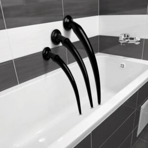 Набір гігантських анальних пробок Hosed чорний