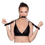 Наручники з бондажної мотузки Bad Kitty Handcuffs 1, чорний