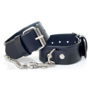 Наручники з екошкіри 3 см Fetish Boss