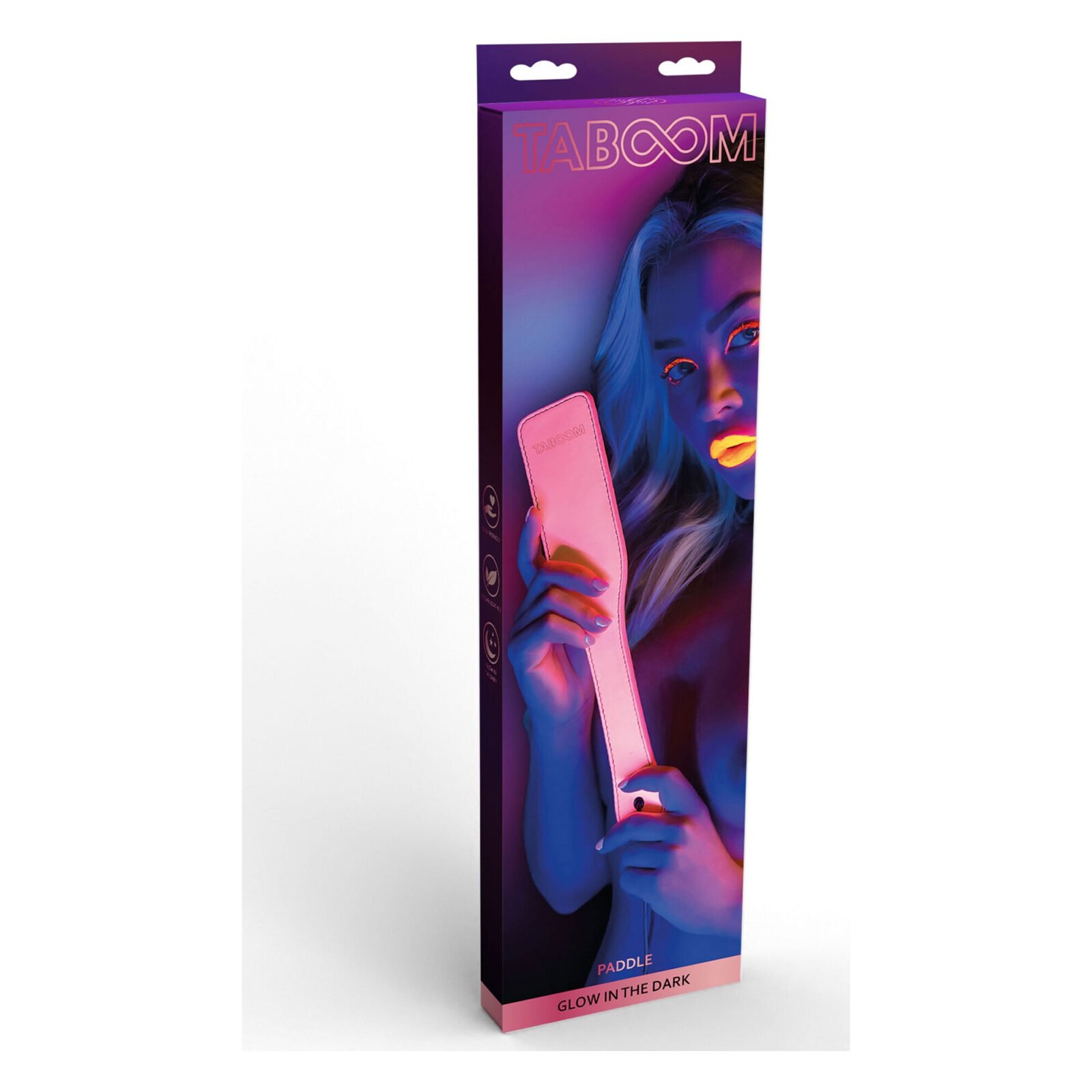 Паддл Taboom Glow In the Dark, світиться в темряві, рожевий, 32 см Паддл Taboom Glow In the Dark, світиться в темряві, рожевий, 32 см