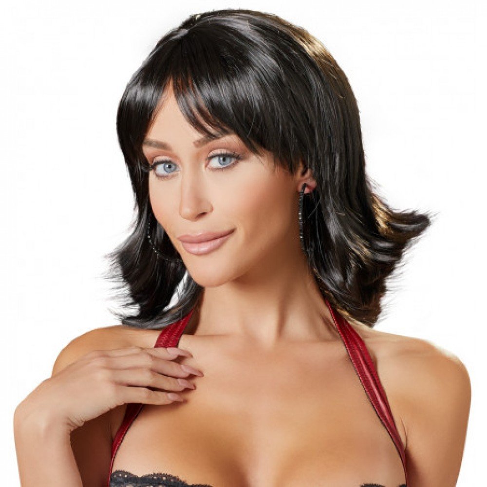 Перука чорна Choppy Black Wig Перука чорна Choppy Black Wig