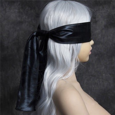 Пов'язка на очі глянсова DS Fetish, 150 см*7,5 Пов'язка на очі глянсова DS Fetish, 150 см*7,5