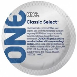 Набір класичних латексних презервативів One Classic Select (ціна за 5 шт.)