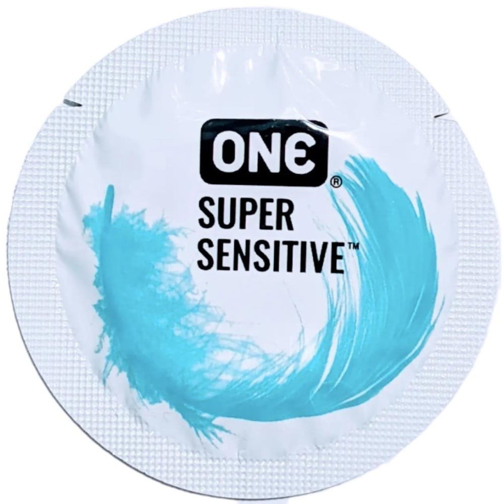 Набір ультратонких презервативів One Super Sensitive із дизайном у вигляді пера (ціна за 5 шт.) Набір ультратонких презервативів One Super Sensitive із дизайном у вигляді пера (ціна за 5 шт.)