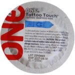 Набір презервативів із рельєфом у вигляді тату One Tattoo Touch сині (ціна за 5 шт.)