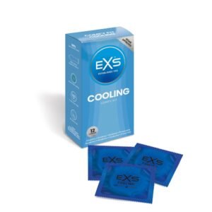 Презервативи охолоджувальні Exs Cooling Comfy Fit анатомічні (ціна за упаковку, 12 шт.)