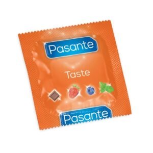 Оральні презервативи з різними смаками Pasante Flavours Taste латексні (ціна за 6 шт.)