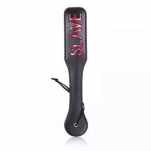 Шльопавка овальна з вирізом SLAVE PADDLE, чорна, 31,5 см