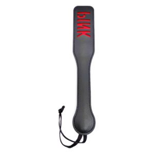 Шльопавка з написом PINK PADDLE, чорна, 32 см