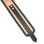 Широкий нашийник з повідцем Liebe Seele Rose Gold Memory Collar with Leash, натуральна шкіра