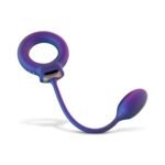 Ерекційне віброкільце з віброяйцем Hueman - Eclipse Anal Vibrator