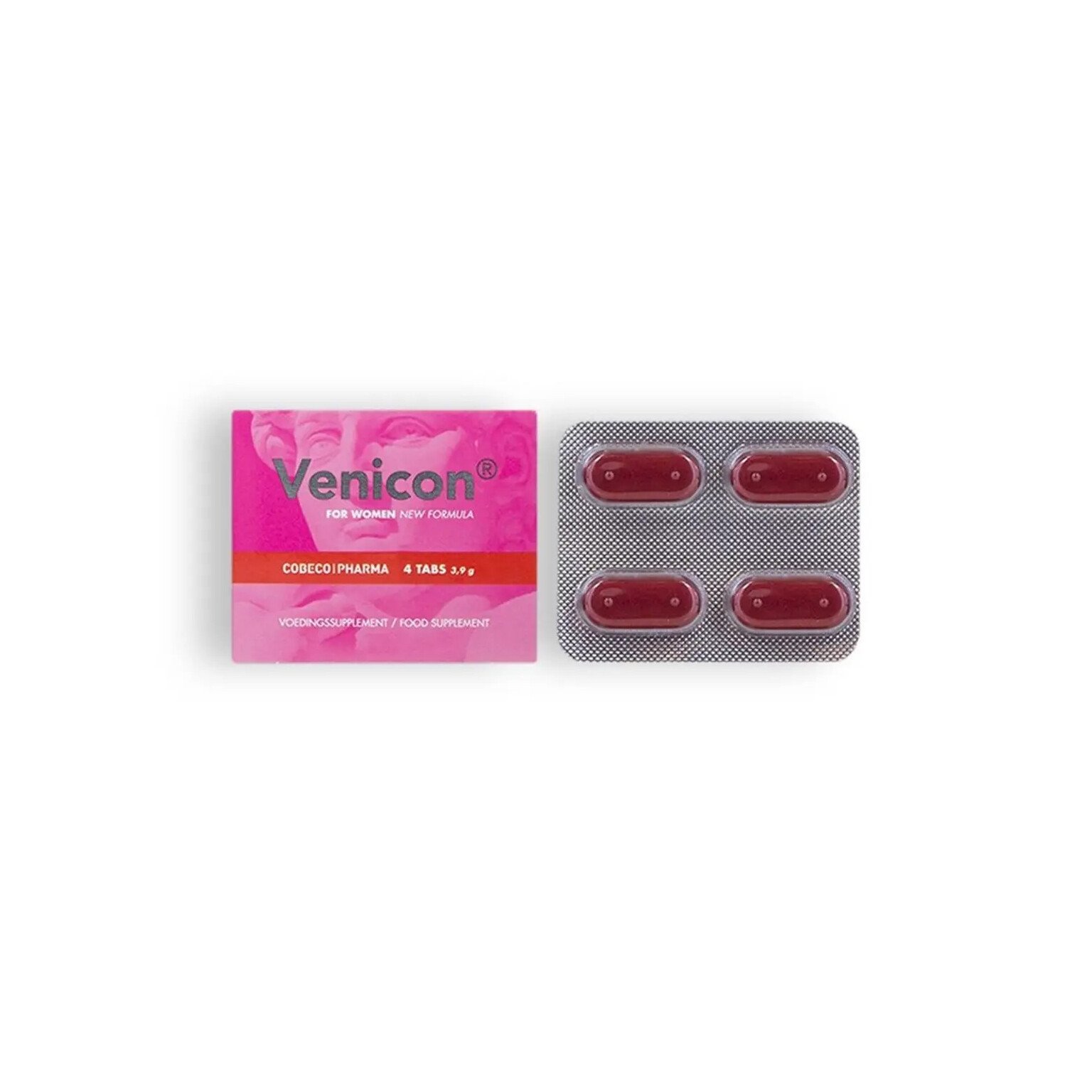 Таблетки для жінок Venicon for Women EU 4 шт Таблетки для жінок Venicon for Women EU 4 шт