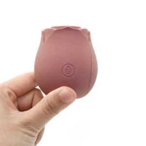 Вакуумний стимулятор клітора у вигляді троянди Sweet Em Velvet Lure, рожевий