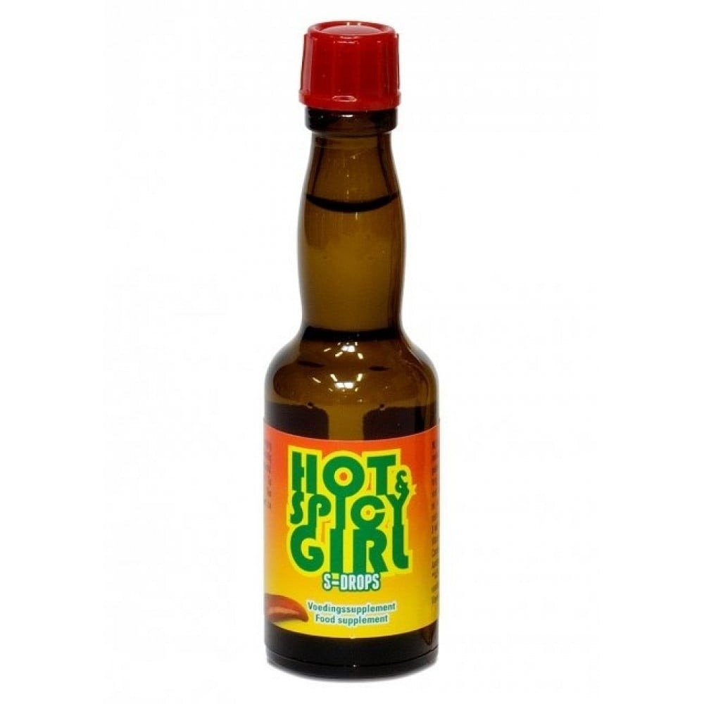Збудливі краплі для жінок Cobeco Hot Spicy Girl, 20 мл Збудливі краплі для жінок Cobeco Hot Spicy Girl, 20 мл