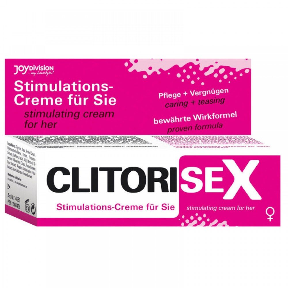 Збудливий крем для клітора CLITORISEX - Cream, 40 ml Збудливий крем для клітора CLITORISEX - Cream, 40 ml