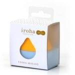 Вібратор для клітора Iroha Mini, жовто-блакитний