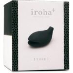 Вібратор для клітора у формі кита Iroha+ Yoru Tenga, медичний силікон, чорний
