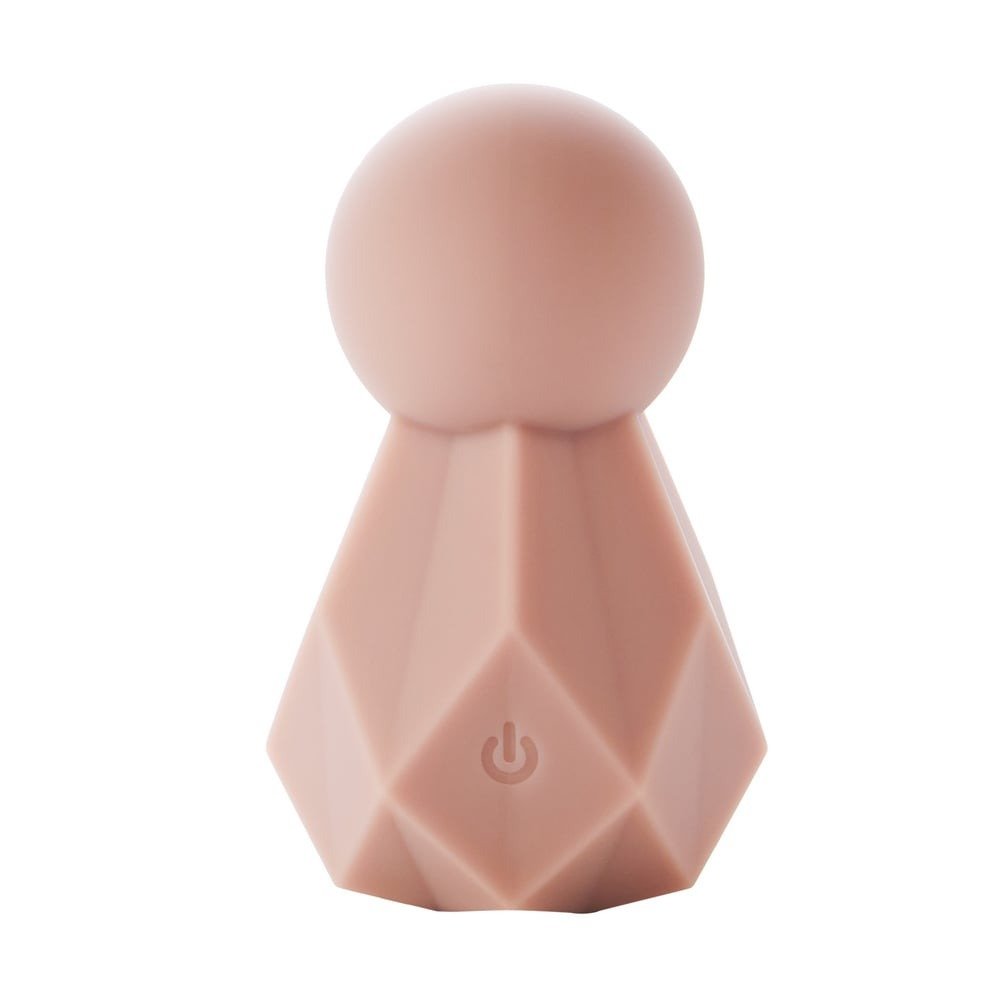 Вібратор для клітора у вигляді кристала Sweet Em Velvet Lure, 10 режимів вібрації, рожевий Вібратор для клітора у вигляді кристала Sweet Em Velvet Lure, 10 режимів вібрації, рожевий