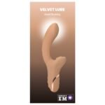 Вібратор для точки G з вакуумним стимулятором клітора Sweet Em Velvet Lure бежевий