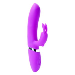 Вибратор-кролик CLARA Purple 12 функций вибрации и 6 пульсаций USB