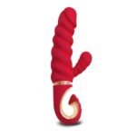Вібратор кролик рельєфний Gcandy MINI - Кораловий