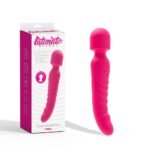 Двосторонній вібратор мікрофон Chisa Intimate Melody Pleasure Spreader Wand з підігрівом, рожевий