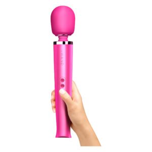 Вібратор мікрофон Le Wand RECHARGEABLE MASSAGER, пурпурний