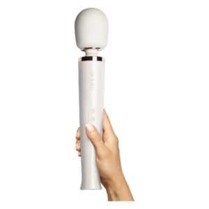 Вібратор мікрофон Le Wand RECHARGEABLE MASSAGER, перлово-білий