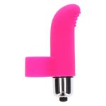 Вібратор на палець Tickle Pleaser рожевий, 8 х 2 см