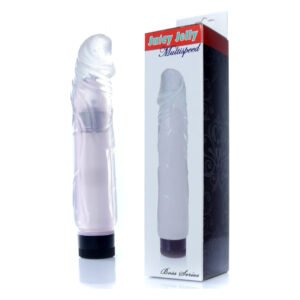 Вібратор прозорий гелевий мультишвидкісний Wibrator-Juicy Jelly - Multispeed Clear