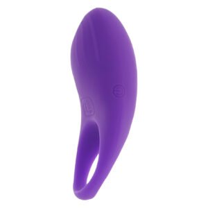 Вібро-ерекційне кільце з дистанційним пультом Toy Joy фіолетове, 8.9 х 4.2 см