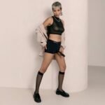 Шорти-боксери з фіксацією дилдо Strap-On-Me Harness Lingerie Allure – S – Black