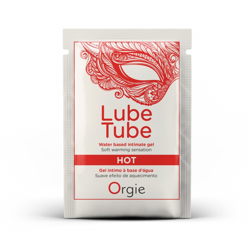 ПРОБНИК/Зігрівальне мастило для сексу Orgie LUBE TUBE HOT, 2 мл ПРОБНИК/Зігрівальне мастило для сексу Orgie LUBE TUBE HOT, 2 мл