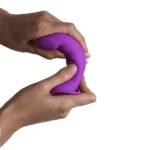 Фалоімітатор термореактивний Adrien Lastic Hitsens 6 на присосці, фіолетовий