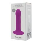 Фалоімітатор термореактивний Adrien Lastic Hitsens 6 на присосці, фіолетовий