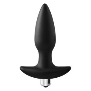 Анальна пробка Dreamtoys FantASSstic з віброкулею, чорна