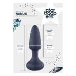 Анальна пробка DreamToys Startroopers Venus з дистанційним пультом керування, чорна