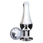 Анальная пробка металлическая TOY JOY Diamond, L, 13 × 9,5 см