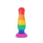 Анальна пробка TOY JOY Fun Stuffer, L, різнокольорова, 12,5 × 3,3 см