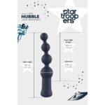 Анальний вібратор Dream Toys Startroopers ялинка на 4 кульки, чорний
