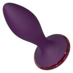 Анальний вібратор Dreamtoys Glam з пультом, фіолетовий, 12.8 см