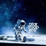 Анальний вібратор з пультом Dream Toys Startroopers Titan з обертовими кульками, синій